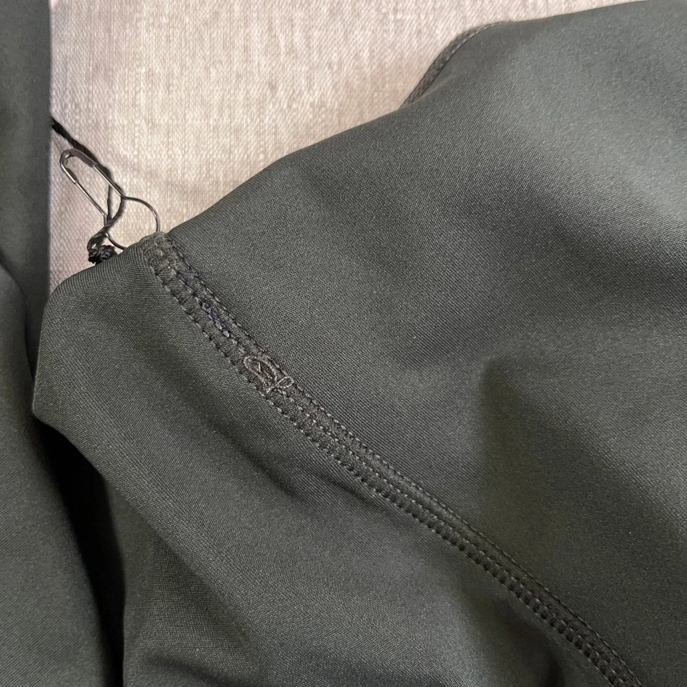 NEW Alo 7/8 High Waist Airlift Legging Womens Medium Charcoal Green Yoga Gym NWT